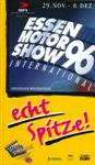Programme cover of Essen Motor Show International, 1996
