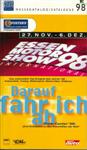 Programme cover of Essen Motor Show International, 1998