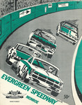 Programme cover of Evergreen Speedway, 01/09/1969