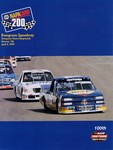 Programme cover of Evergreen Speedway, 03/04/1999