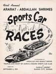 Programme cover of Fairfax Airport, 06/09/1954