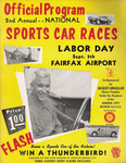 Programme cover of Fairfax Airport, 05/09/1955