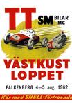 Programme cover of Falkenbergs Motorbana, 05/08/1962