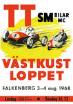 Programme cover of Falkenbergs Motorbana, 04/08/1968
