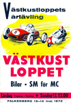 Programme cover of Falkenbergs Motorbana, 18/04/1972