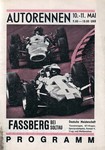 Programme cover of Fassberg, 11/05/1969