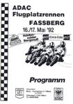 Programme cover of Fassberg, 17/05/1992