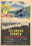Programme cover of Feldberg, 15/06/1952