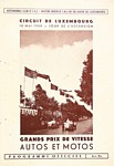 Programme cover of Findel, 18/05/1950