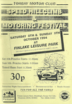Programme cover of Finlake Park Hill Climb, 09/10/1994