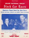 Programme cover of Flat Rock Speedway, 09/07/1954