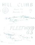 Programme cover of Fleetwood Hill Climb, 01/09/1963