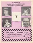 Programme cover of Flemington Fair Speedway, 15/10/1977