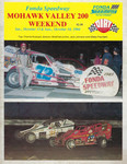 Programme cover of Fonda Speedway, 14/10/1984