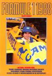 Dutch F1 Yearbook, 1988
