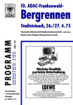 Programme cover of Frankenwald Hill Climb, 27/04/1975