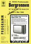 Programme cover of Frankenwald Hill Climb, 04/05/1980