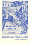 Programme cover of Frankfurt, 21/05/1950