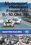 Programme cover of Frauenfeld, 1976