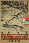 Programme cover of Freiburg Hill Climb, 04/08/1929