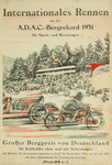 Programme cover of Freiburg Hill Climb, 26/07/1931