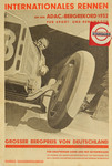 Programme cover of Freiburg Hill Climb, 21/08/1932