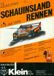 Programme cover of Freiburg Hill Climb, 08/07/1979