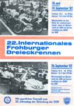Programme cover of Frohburger Dreieck, 19/09/1982