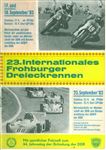 Programme cover of Frohburger Dreieck, 25/09/1983