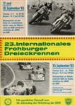 Programme cover of Frohburger Dreieck, 18/09/1983