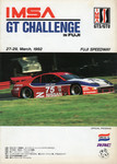 Programme cover of Fuji Speedway, 29/03/1992