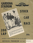 Programme cover of Gardena Stadium, 06/05/1956