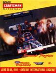 Programme cover of Gateway Motorsports Park, 28/06/1998