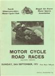 Programme cover of Gaydon Circuit, 26/09/1971