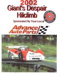 Programme cover of Giants' Despair Hill Climb, 2002