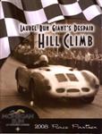Programme cover of Giants' Despair Hill Climb, 2008