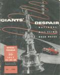 Programme cover of Giants' Despair Hill Climb, 25/07/1953
