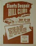 Programme cover of Giants' Despair Hill Climb, 28/07/1962
