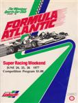 Programme cover of Gimli Motorsports Park, 26/06/1977