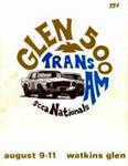 Programme cover of Watkins Glen International, 11/08/1968