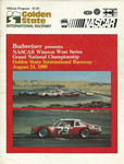 Programme cover of Sonoma Raceway, 24/08/1980