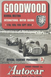 Programme cover of Goodwood Motor Circuit, 19/09/2010