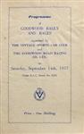 Programme cover of Goodwood Motor Circuit, 14/09/1957