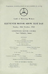 Programme cover of Goodwood Motor Circuit, 26/10/1958