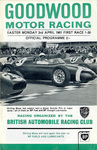 Programme cover of Goodwood Motor Circuit, 03/04/1961