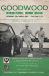 Programme cover of Goodwood Motor Circuit, 23/04/1962