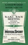 Programme cover of Goodwood Motor Circuit, 14/03/1964