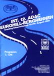 Programme cover of Eurohill Hill Climb, 16/08/1981