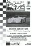 Programme cover of Gurston Down Hill Climb, 10/06/2000