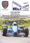 Programme cover of Gurston Down Hill Climb, 27/05/2007